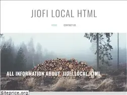 Sites similar to jiofilocalhtml.yolasite.com