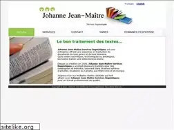 Sites similar to jjmserviceslinguistiques.com