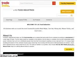 Sites similar to jkfoodind.com