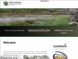 Sites similar to jkpinecreekkennels.com