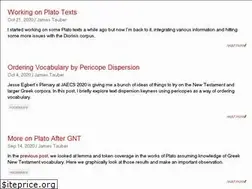Sites similar to jktauber.com
