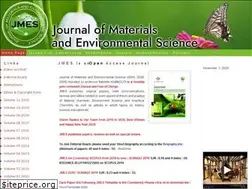 Sites similar to jmaterenvironsci.com