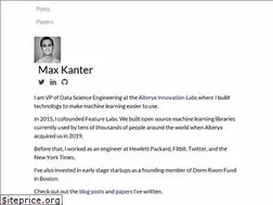 Sites similar to jmaxkanter.com