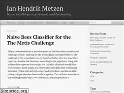 Sites similar to jmetzen.github.io