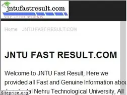 Sites similar to jntufastresult.com