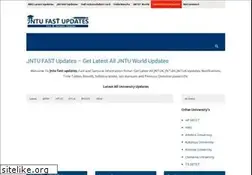 Sites similar to jntufastupdates.com