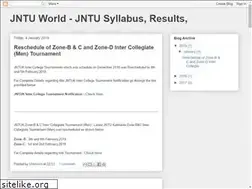 Sites similar to jntuworld.in