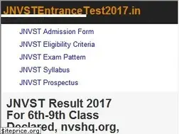 Sites similar to jnvstentrancetest2017.in