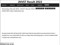 Sites similar to jnvstresults.in