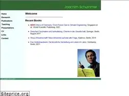 Sites similar to joachimschummer.net