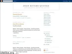 Sites similar to joan-rivers.blogspot.com