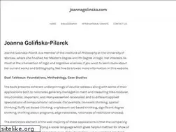 Sites similar to joannagolinska.com