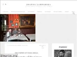 Sites similar to joannalamparska.pl
