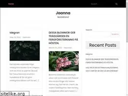 Sites similar to joannanordstrand.se