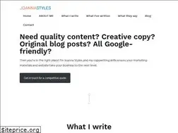Sites similar to joannastyles.com