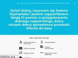 Sites similar to joannaszymanska.pl