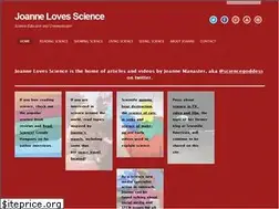 Sites similar to joannelovesscience.com