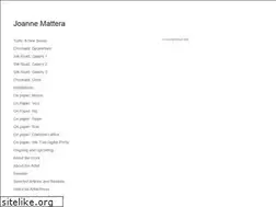 Sites similar to joannemattera.com