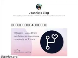 Sites similar to joanniehuang.wordpress.com