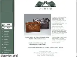 Sites similar to joannpageleather.com