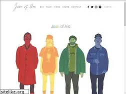 Sites similar to joanofarcband.com