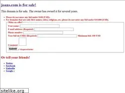 Sites similar to joans.com