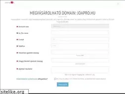 Sites similar to joapro.hu