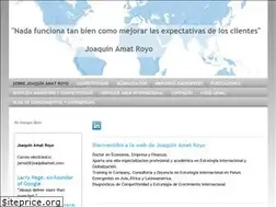 Sites similar to joaquinamat.es