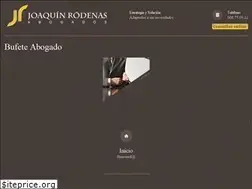 Sites similar to joaquinrodenasabogado.es