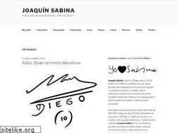 Sites similar to joaquinsabina.net