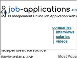 Sites similar to job-applications.com