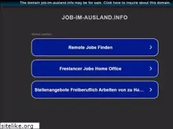 Sites similar to job-im-ausland.info