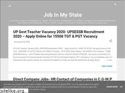Sites similar to job-in-mystate.blogspot.com
