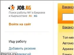 Sites similar to job.kg