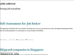 Sites similar to jobabroadblog.wordpress.com