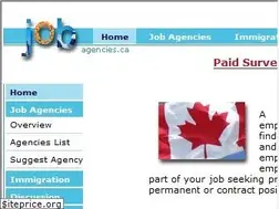 Sites similar to jobagencies.ca