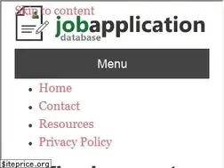 Sites similar to jobapplicationdb.com