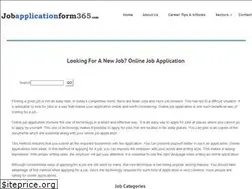 Sites similar to jobapplicationform365.com