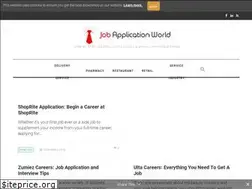 Sites similar to jobapplicationworld.com