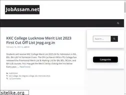 Sites similar to jobassam.net