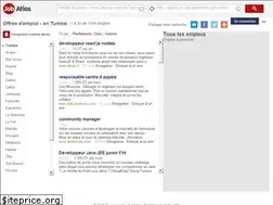 Sites similar to jobatlas.tn