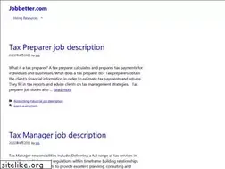 Sites similar to jobbetter.com