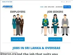 Sites similar to jobbox.lk