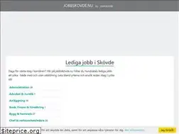 Sites similar to jobbskovde.nu