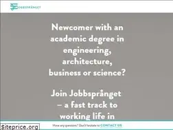 Sites similar to jobbspranget.se