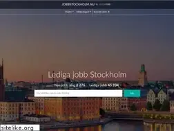 Sites similar to jobbstockholm.nu
