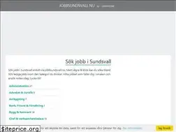 Sites similar to jobbsundsvall.nu