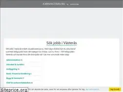 Sites similar to jobbvasteras.nu