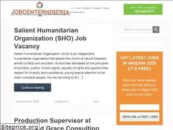 Sites similar to jobcenternigeria.com