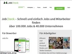 Sites similar to jobcheck.com